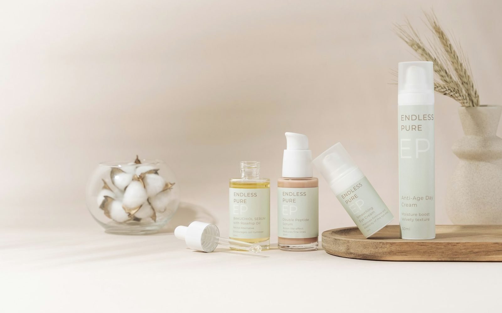 A simple moisturizer on a bathroom counter
